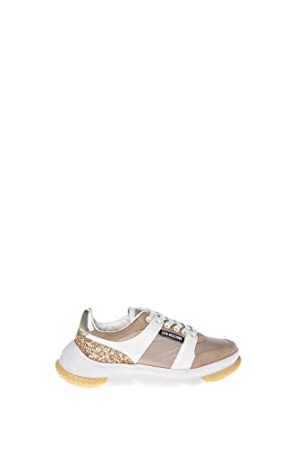 Pollini Damen Ja15214g0fjh310a36 Sneaker, Weiß, 36 EU