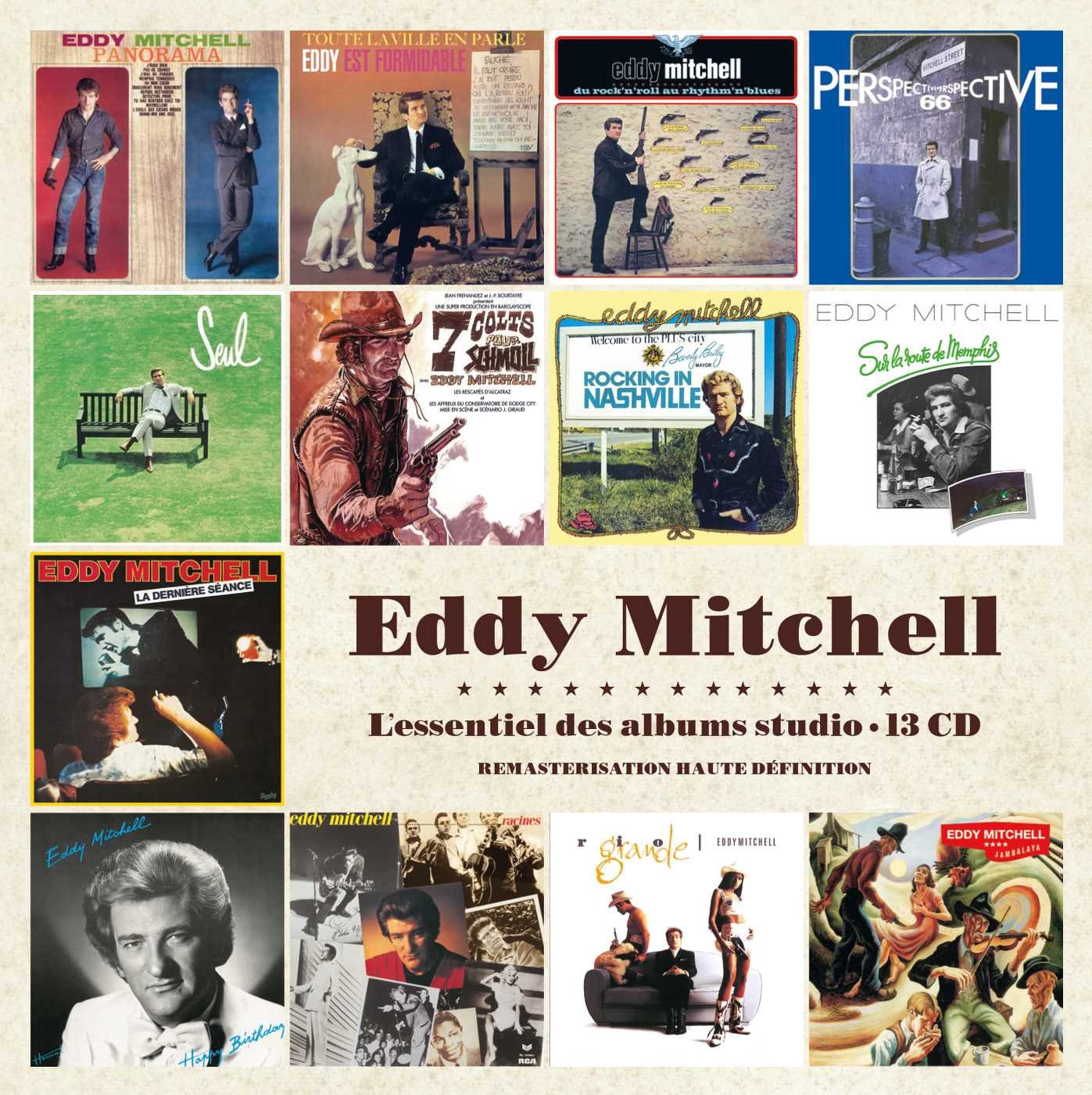 Eddy Mitchell - L'ess.Albums Orig.13Cd