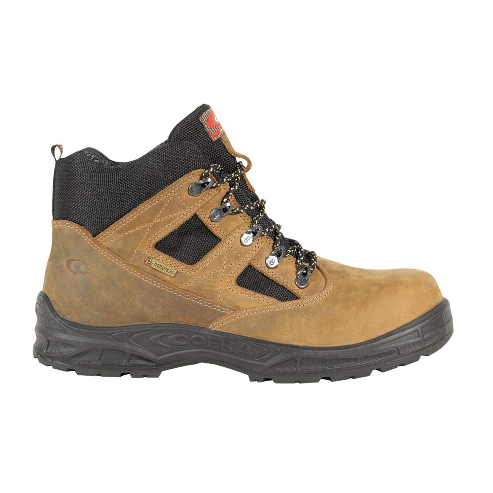 Cofra 12820-000.W46 TORONTO BROWN S3 WR SRC Sicherheitsstiefel, Braun, Größe 46