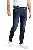 MAC Jeans Herren ARNE Pipe Slim Jeans, Blau (Dark Blue Authentic Used H781), W33/L34