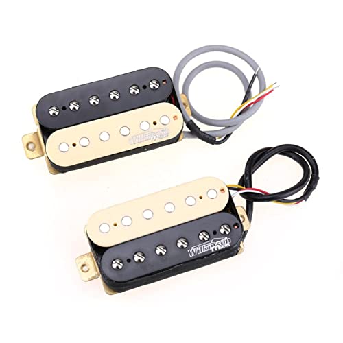 ZENGXUE Klassischer Tonkeramik-Überwundungs-offener Stil Humbucker-Pickups Für E-Gitarre Humbucker Tonabnehmer Set