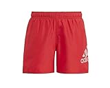 ADIDAS HA9409 BOS CLX SL Swimsuit Boy's Better Scarlet/White Größe 7-8A