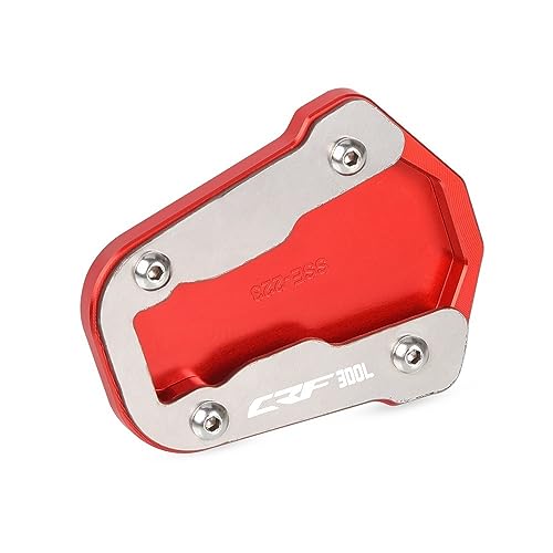 BOEYDSE88 Motorrad-Seitenständerpolster Für H&ONDA CRF300L CRF300 CRF 300 L 300L Rally 2021 2022 2023 Motorrad Fuß Seite Stehen Enlarger Verlängerung Kickstand Platte Pad(22)