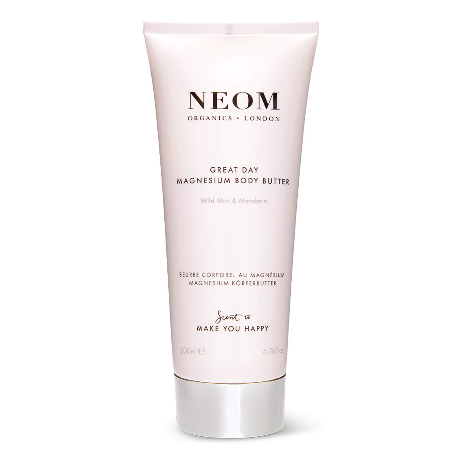 NEOM – Great Day Magnesium Body Butter (200ml) - Nourish and Soften, Zesty Fragrance