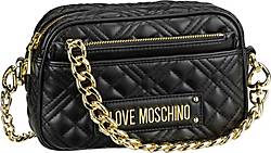 Love Moschino, Umhängetasche Quilted Bag Pocket 4017 in schwarz, Umhängetaschen für Damen 2