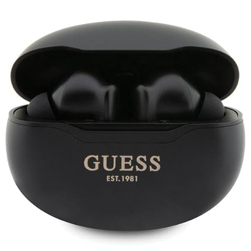 GUESS Kopfhörer Bluetooth GUTWST50EK TWS + Dockingstation Schwarz Classic EST