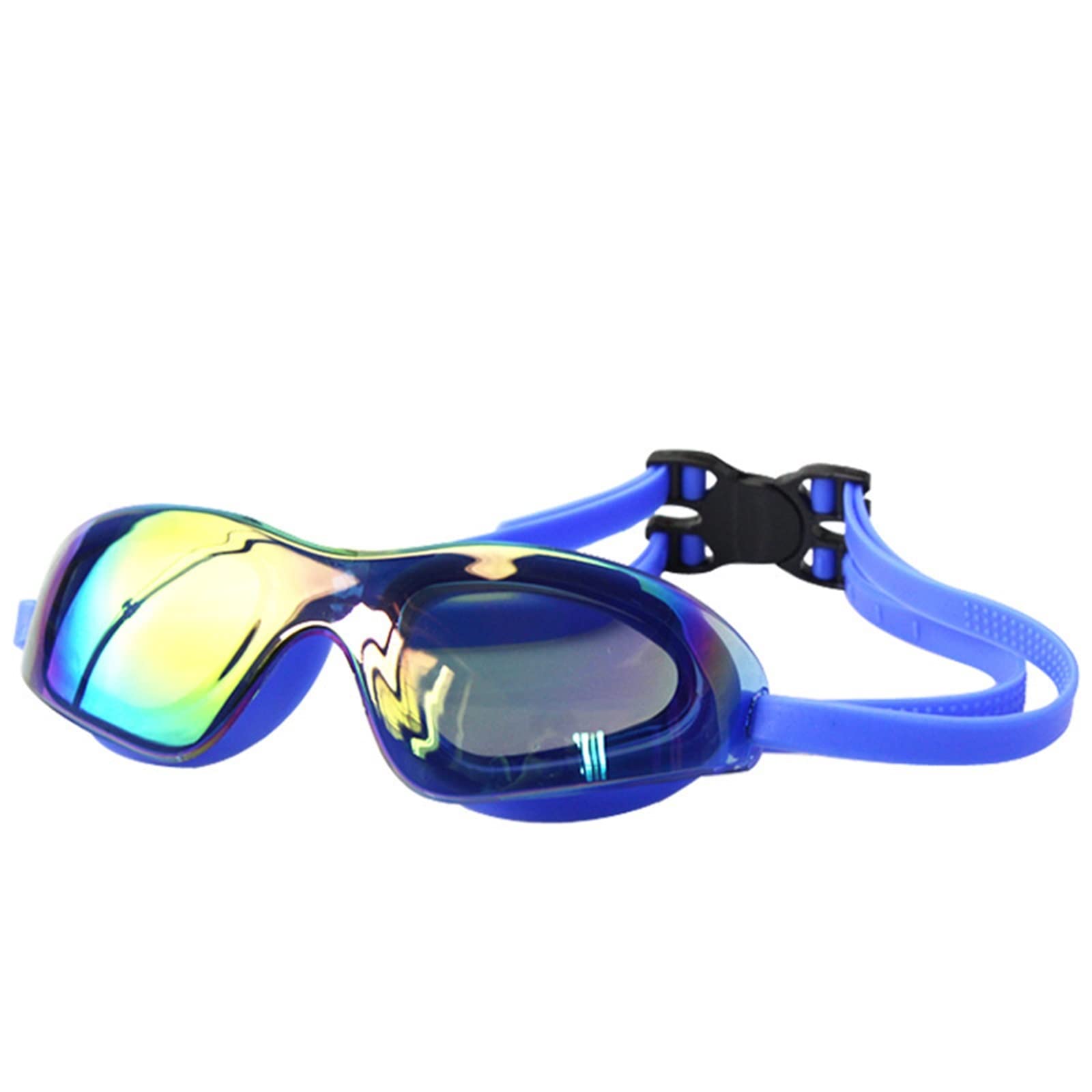 BFVAKBKYT Schwimmbrille, Schwimmbrille for Jungen, Schutz vor Auslaufen, Geschenkbox(Blue)