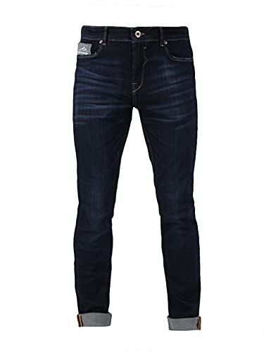 M.O.D. Herren Jeans Marcel - Slim Fit - Blau - Maracabo Blue W28-W38 34% Baumwolle Stretch Jeanshose, Größe:34W / 34L, Farbvariante:Maracabo Blue 3377