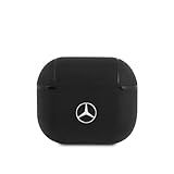 Mercedes MEA3CSLBK Schutzhülle für AirPods 3, Schwarz