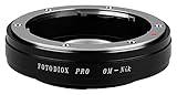 Fotodiox Pro Lens Mount Adapter Compatible with Olympus OM 35mm Film Lenses on Nikon F-Mount Cameras