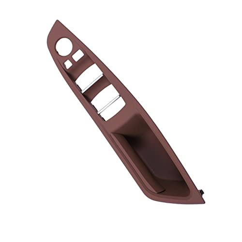 DOFABI RHD Rechtslenker-Türgriff-Armlehnenverkleidung for Fahrerinnenraum, for, for 5er F10 F11 F18 520i 523i 525i 528i 535i Türgriff(RHD Red Brown)