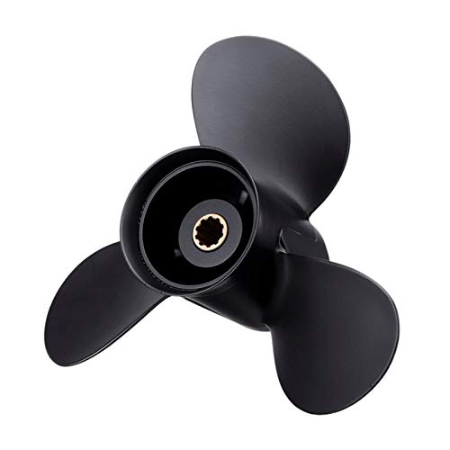 Jodriva Außenbordpropeller 3R0B645230/48-896896A40 9,9 x 11 Ba, for Tohatsu-Nissan 25–30 PS Bootsteile Propeller für Außenbordmotoren