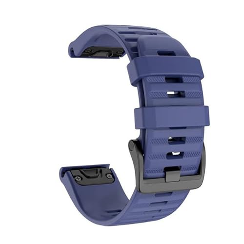 OPKDE Silikon-Uhrenarmband für Garmin Fenix 6X 6 6S Pro Watch, Schnellverschluss, einfache Passform, Armband für Fenix 5X 5 Plus 3 3HR, 22 mm, Achat