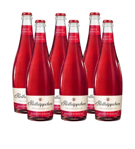 Rotkäppchen Fruchtsecco Sauerkirsche (6 x 0,75l) - Der fruchtig-herbe Genuss im Glas.