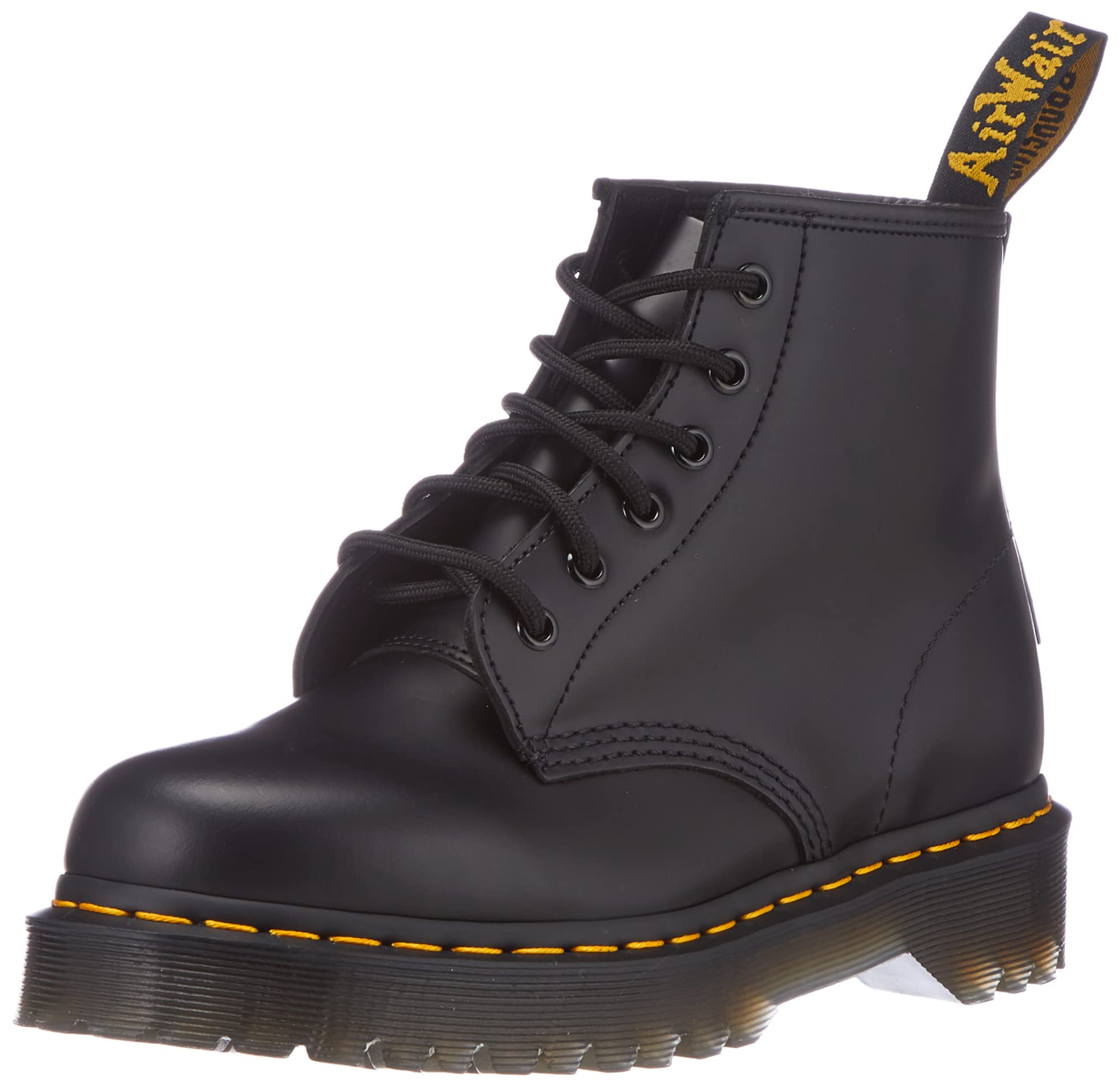 Dr. Martens 101 Bex Boots, Black Smooth, 43 EU