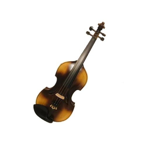 Geigen Handgemachte braune Farbe Violine 4/4 Akustikvioline Full Size Silent Violin