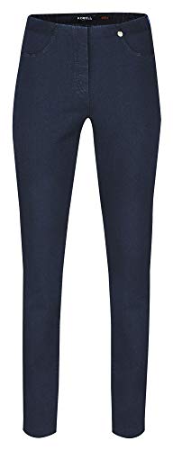 Robell, Bella, Slim Fit in Denim Stretch (Dark Blue, 46W Regular)