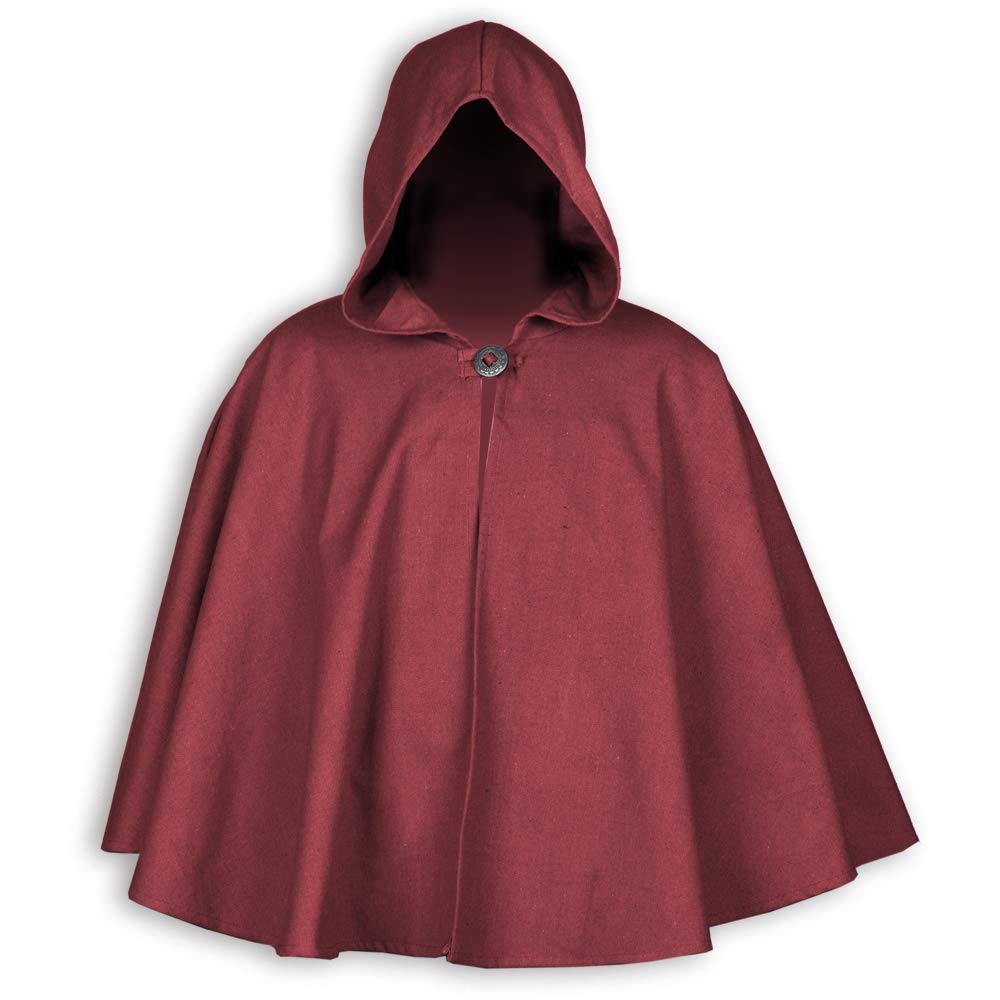 MYTHOLON Kim Kurzcape Canvas bordeaux