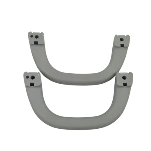 DOFABI MB769617 2 Stück Links rechts A-Säulen-Dachgriff, for Mitsubishi, for Pajero, for Shogun, for Montero V31 V32 V33 V73 V77 1991-2006 Türgriff(Light Grey)