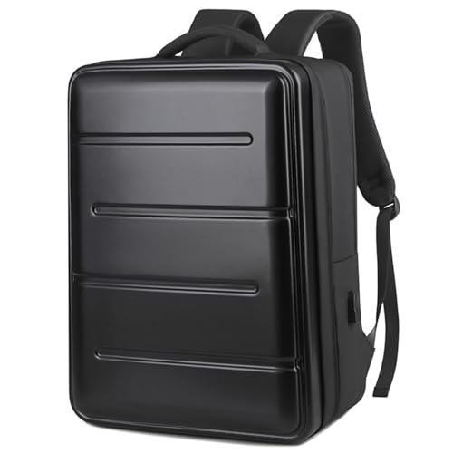 YYSQL Reiserucksack, große Kapazität, Herren-Schultertasche für Laptop, bequemer Griff und digitales Fach, 180°-Öffnung