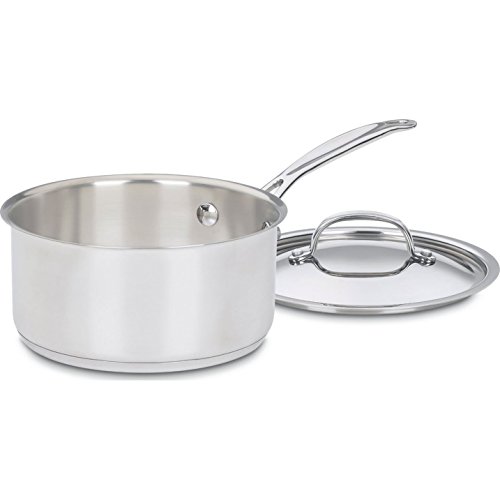 Cuisinart 719–18 Chef 's Classic 2-quart Edelstahl Topf mit Deckel