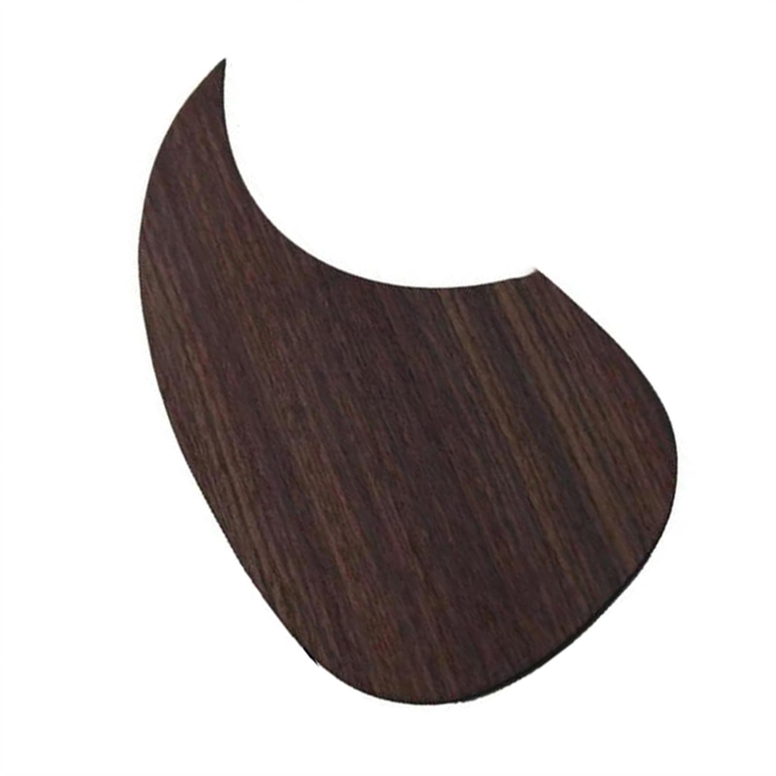 Akustikgitarre Pickguard Kratzer Platte, Backhand Akustikgitarre Schlagbrett Palisander Selbstklebende Anti-Scratch-Platten Aufkleber Zubehör(Brown)