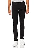 JACK & JONES Herren Jjiglenn Jjicon Jj 177 50sps Noos Slim Jeans, Black Denim, 33W 30L EU