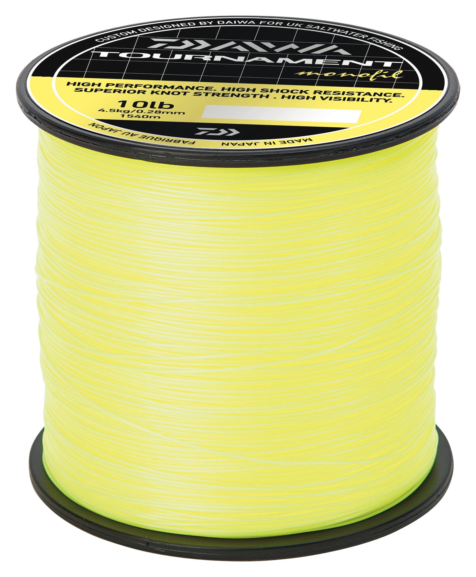 Daiwa Turnier Mono Line Fluoreszierendes Gelb (6,8 kg)