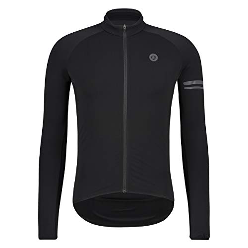 AGU Thermo Trikot Langarm Essential Herren Black L