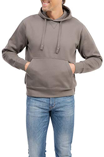 Happy Clothing Herren Pullover mit Kapuze Pulli, Größe:XXL, Farbe:Anthrazit