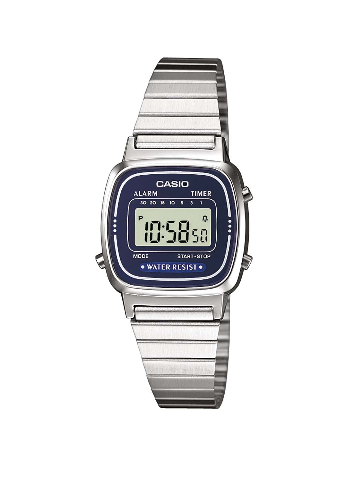 Casio Damen-Armbanduhr XS Collection Digital Quarz Edelstahl LA670WEA-2EF