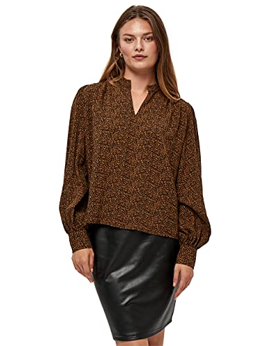 Peppercorn ,Women's ,Julianna Blouse, 5073P MONK'S ROBE PR ,S