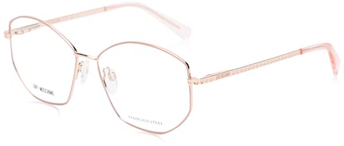 MOSCHINO LOVE Polaroid brillengestell pld d381, rechteckig, in crystal, gefertigt aus polyamide inj