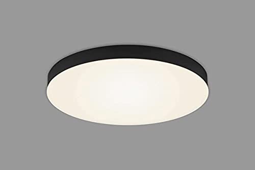 Briloner LED-Deckenleuchte 'Flame' schwarz Ø 21,2 cm 1600 lm