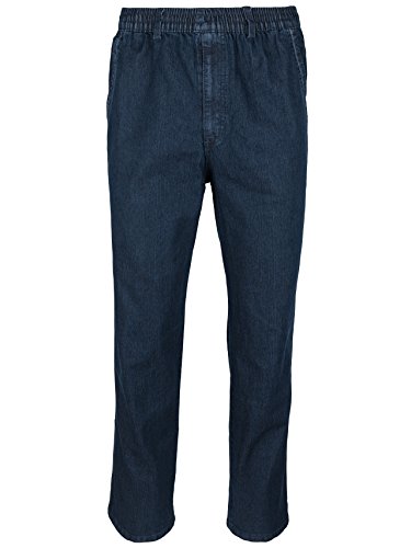 SOUNON Herren Jeans, Cargojeans, Schlupfhose Schlupfjeans, Stretchjeans Dunkelblau (M2), Groesse: 2XL