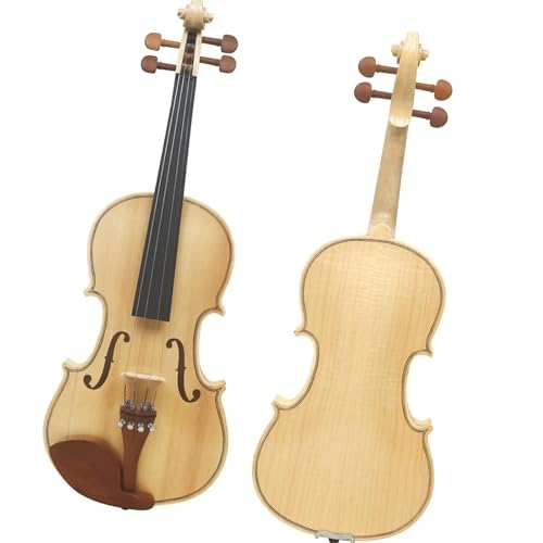 Standard Violine 4/4 Violine Ahorndecke Akustische Violine Massivholzvioline Für Anfänger