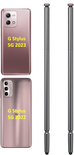 2 x G Stylus 5G [2023/2022] OEM Stylus Pen Ersatz für Motorola Moto G Stylus 5G [2022/2023] Alle Veriosn Touchscreen-Eingabestift (2 Stück Stift-Rose)