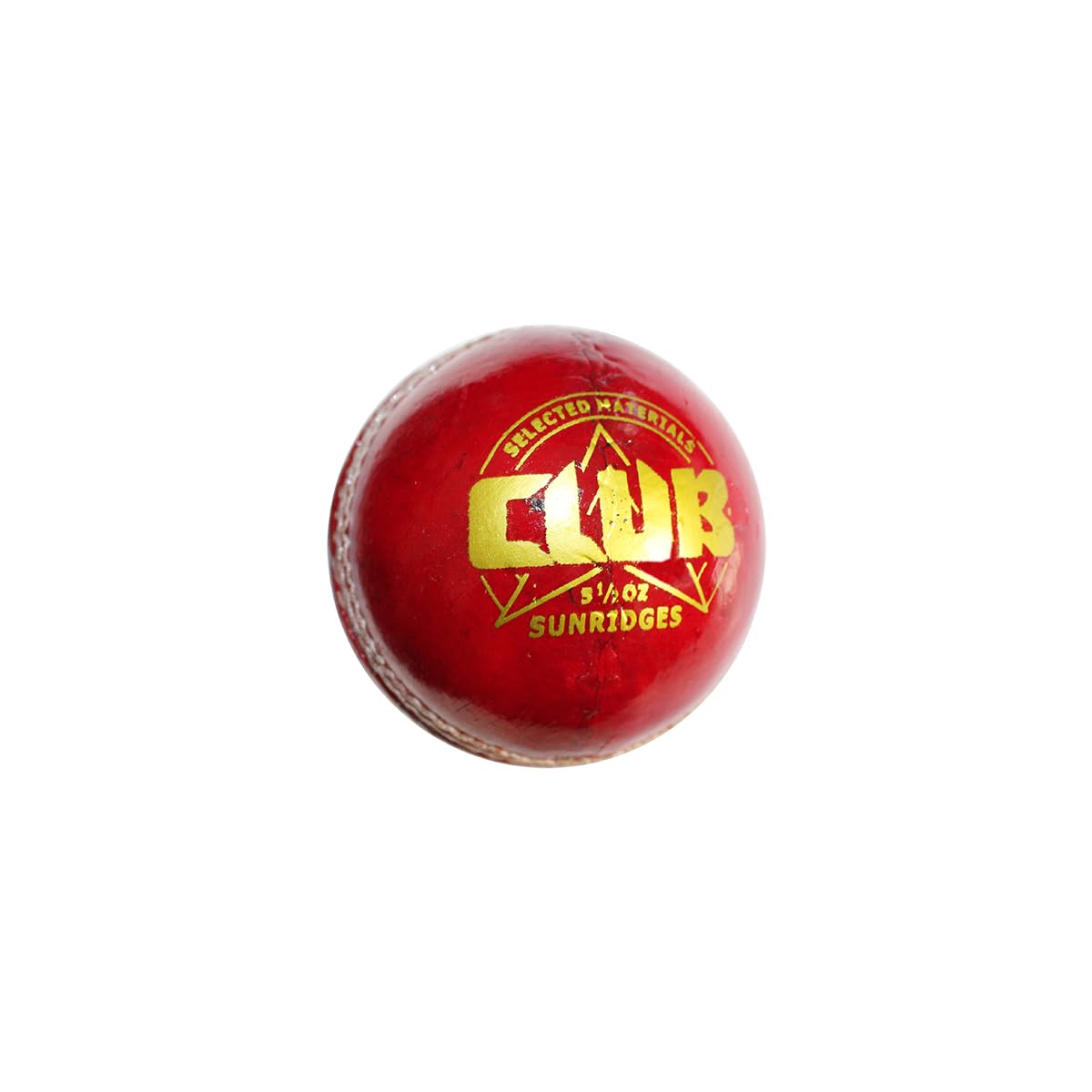 SS Unisex-Adult Cr.Balls0005 Cricket Ball, Red, Standard