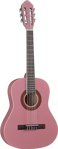 EKO CS-5 PINK, Klassikgitarre Serie Studio 3/4, Farbe Pink