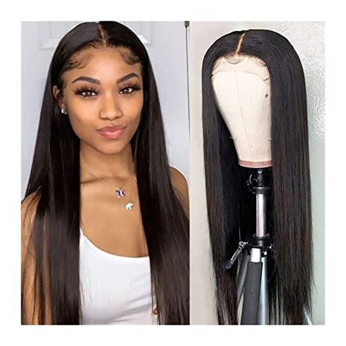 Perücken 613 Spitze Front Perücke Menschliches Haar Spitze Frontal Perücken Blonde Perücke Gerade T Teil 13 × 4 Lace Front Front Gesundes Haar Perücken Brasilianisches Haar Damenperücke (Size : Natur