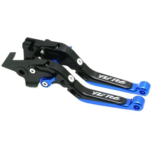 AXCAR Für Y&amaha Für YZFR6 Für YZF R6 Für YZF-R6 R6 1999 2000-2004 Motorradzubehör Ausziehbare Einstellbare Bremskupplungshebel Kupplung Bremshebel