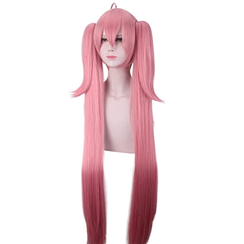 LINLINCD-Anime Coser Wig Cosroad Anime Ich AI reeingewachsene als Slime Cosplay Wig Milim Nava Rimuru Tempest Shuna Shizu Kostüm Wig One B (Farbe: D Größe: One Size)