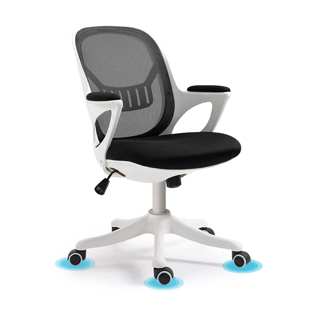 Bürostühle für Zuhause Bürostühle Ergonomischer Computerstuhl Schreibtischstuhl mit mittelhoher Rückenlehne und Netzgewebe, Lordosenstütze, verstellbarer Executive-Drehstuhl, Schreibtischstuhl für