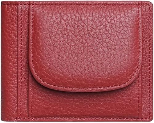 YIHANSS Kartenetuis für Damen, echtes Leder, Designer-Geldbörsen, Clutch, Ausweishalter, Etui, Geldbörsen für Herren (Farbe: Schwarz)