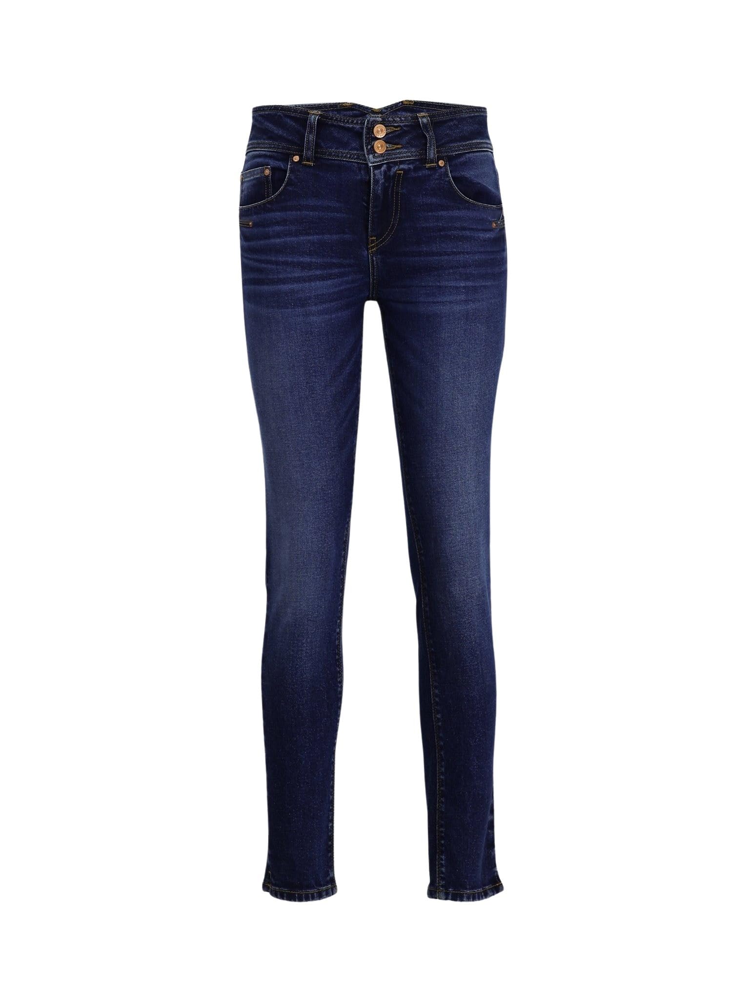 LTB Jeans Damen Georget M Jeans, Winona Wash 53925, 33W