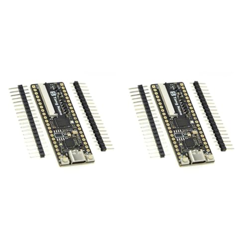 Pyugxab 2Stk Tang Nano Minimalistisches FPGA-Entwicklungsboard Straight Insert Breadboard Tang Nano 1K-Entwicklungsboard