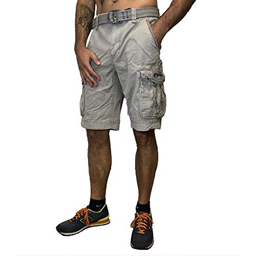 Jet Lag Cargo Shorts take Off 8 W44 Grey