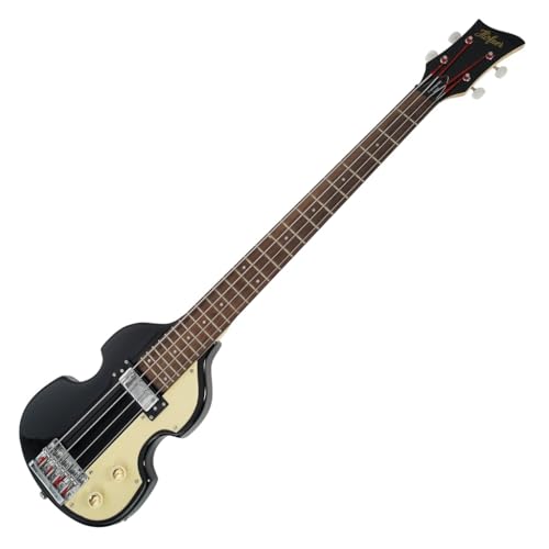 Hofner Akustische Bassgitarre, 4 Saiten, rechts (HCT-SHVB-BK-O)