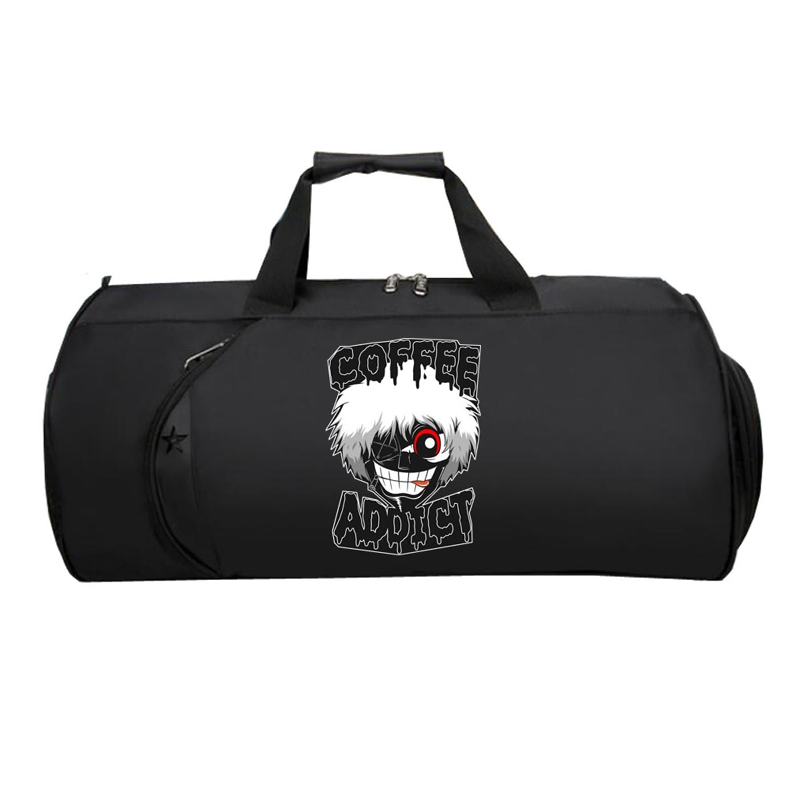 Tok-yo Gho-ul Cabin Bag Anime, Reisetasche Tasche für Flugzeug Unter Sitzplatz, Tote Bag füR Sport Reisen Gym Urlaub Flugzeug(Black 6)