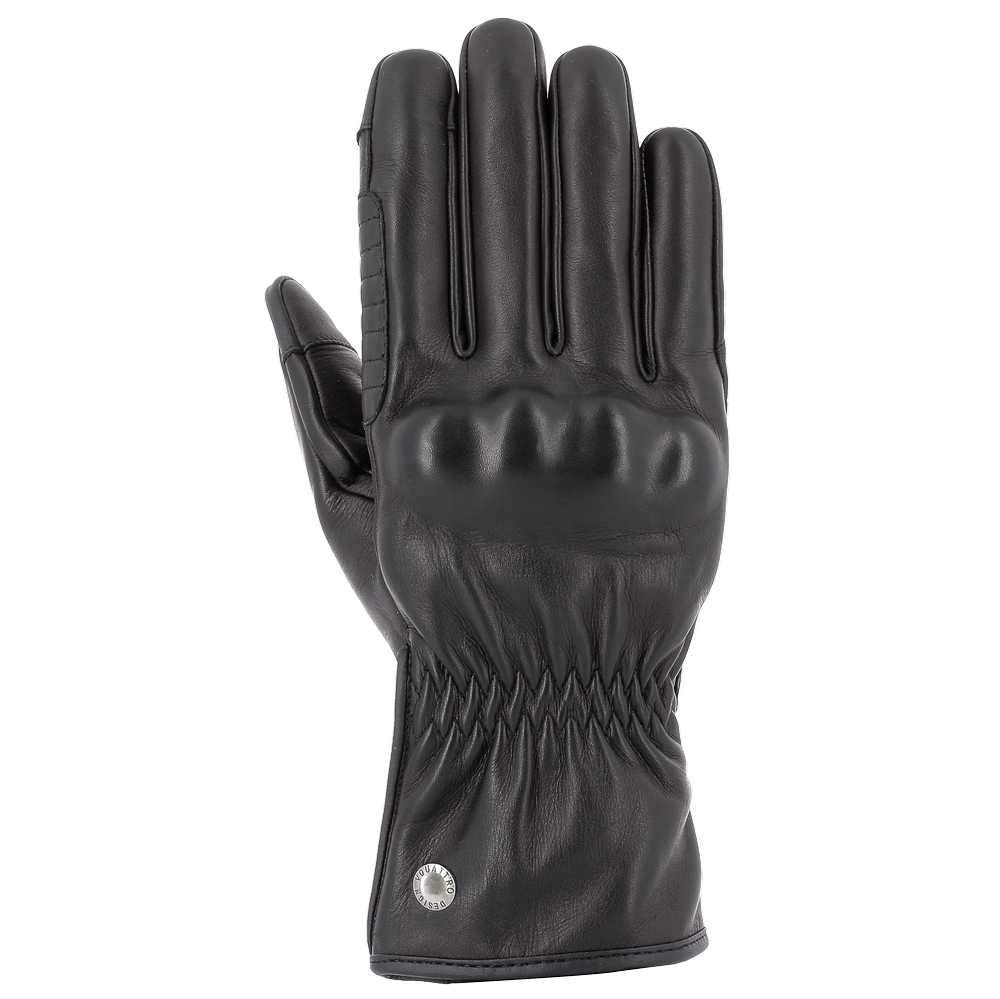 V Quattro Design V4G-DUS18-IT-BKXL Dust 18 Herren-Handschuhe, Schwarz, Größe XL